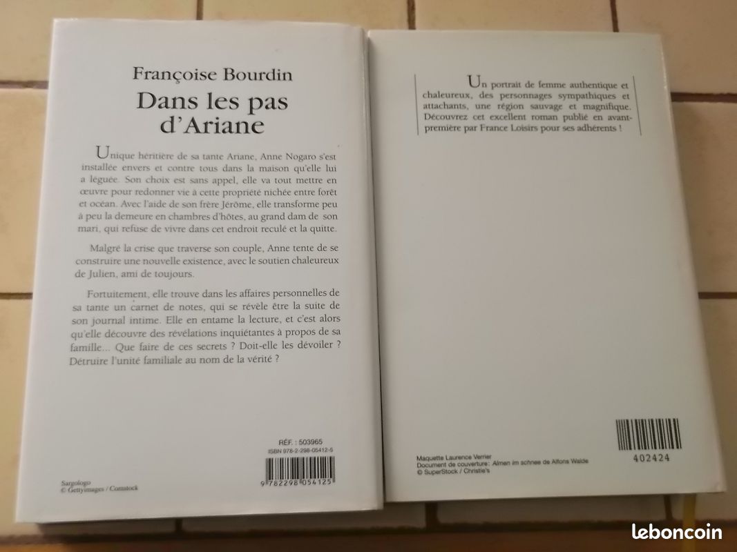 Livres Françoise Bourdin bis (image 3)