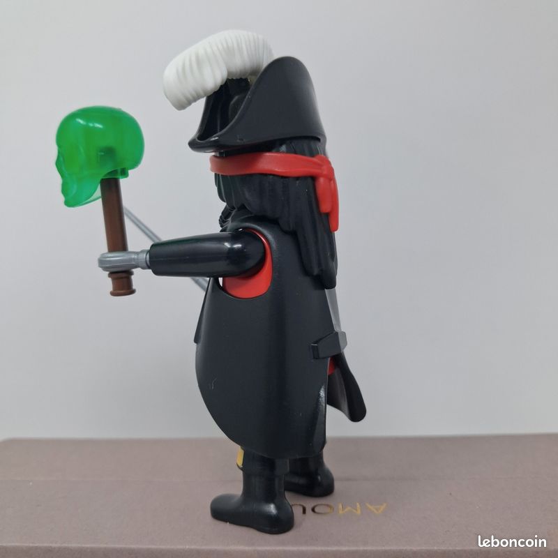 Tonneau Playmobil Noir – Accessoire Neuf Pour Décor Ou Jeu