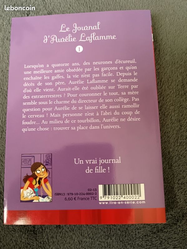 Le journal d'Aurélie Laflamme tome 1 (image 2)