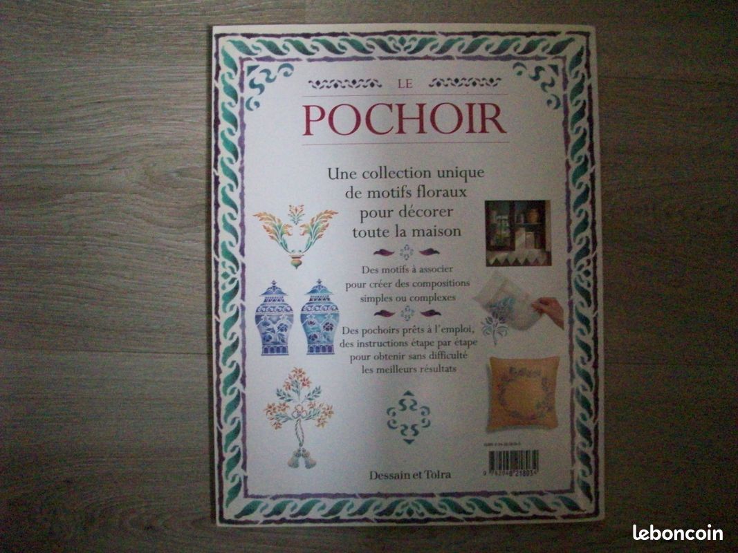 Le pochoir - Motifs floraux (image 2)