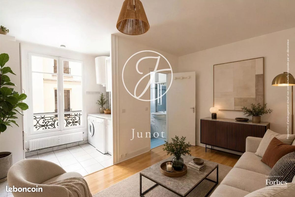 Appartement 1 pièce 19 m² · à Paris · 19 m² · 199 000 €