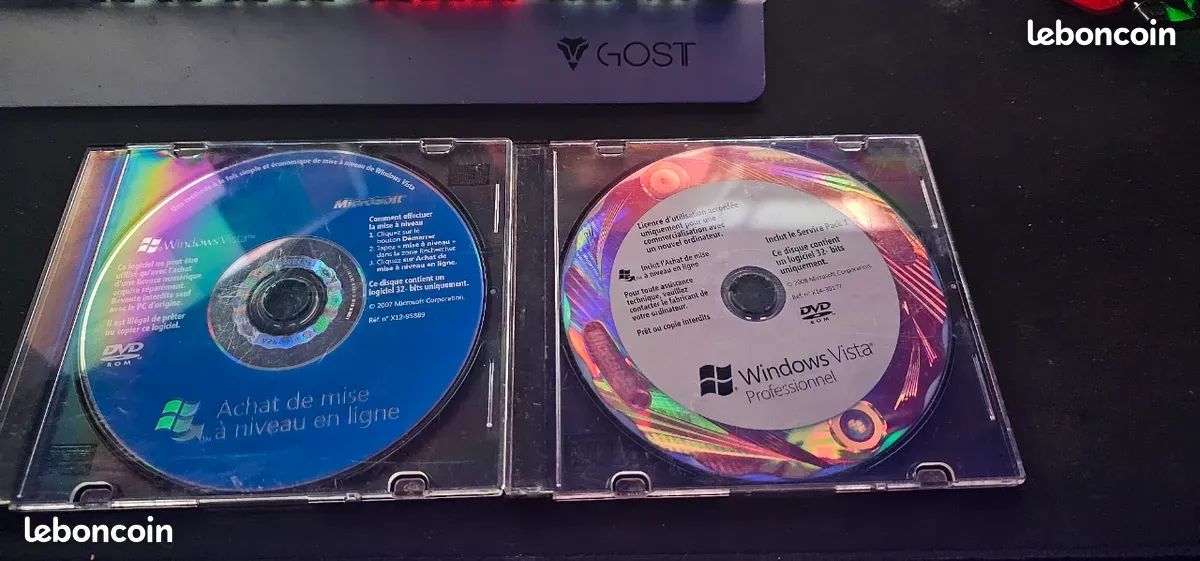 Windows Cd Cd d'installation Windows vista - Accessoires informatique
