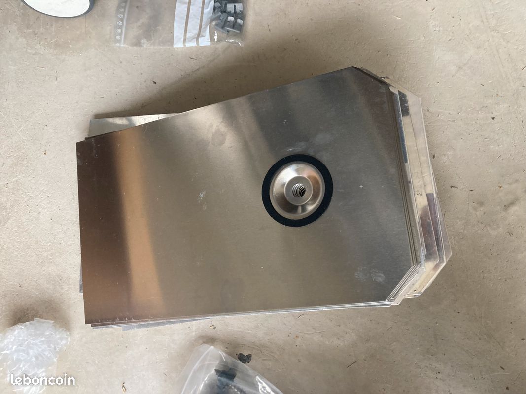 Vis double filtrage + plaque métallique pour panneaux solaires (image 2)