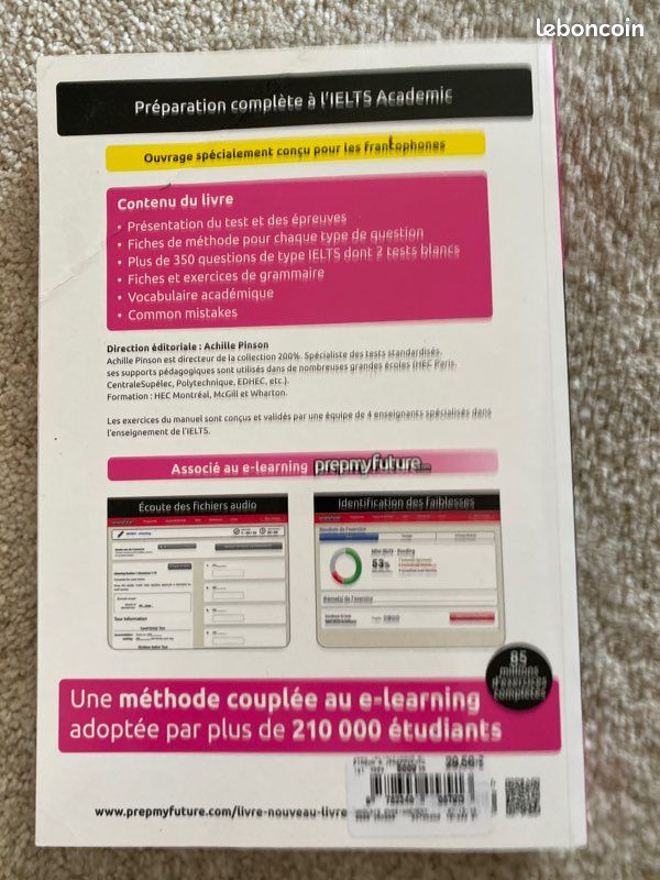 Livre préparation IELTS ellipses (image 2)