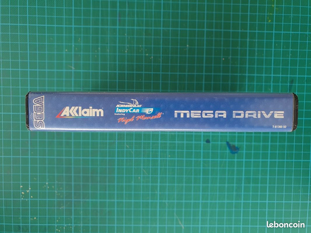IndyCar Nigel Mansell - TBE - Mega Drive JAP - Jeux vidéo