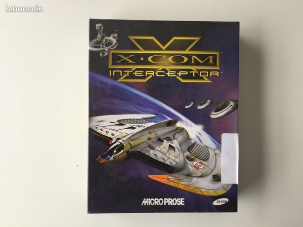 X-com  interceptor Pc big box Allemand/Deutsche NEU/NEUF