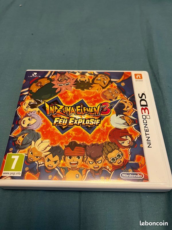 Jeu DS Inazuma eleven Feu explosif Jeux vidéo