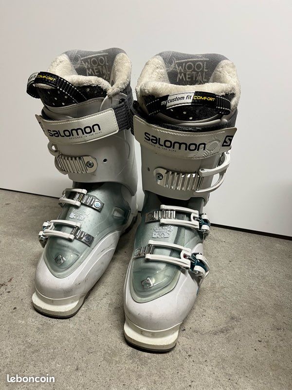 chaussure de ski salomon taille 26 Chaussures de ski Salomon taille 26 (équivalent 40,5)