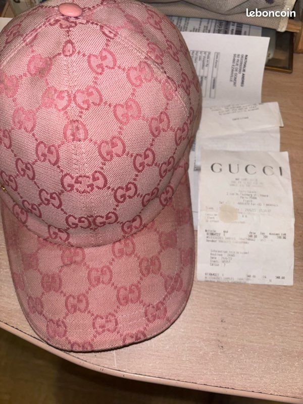 Casquette Gucci Rose (image 6)