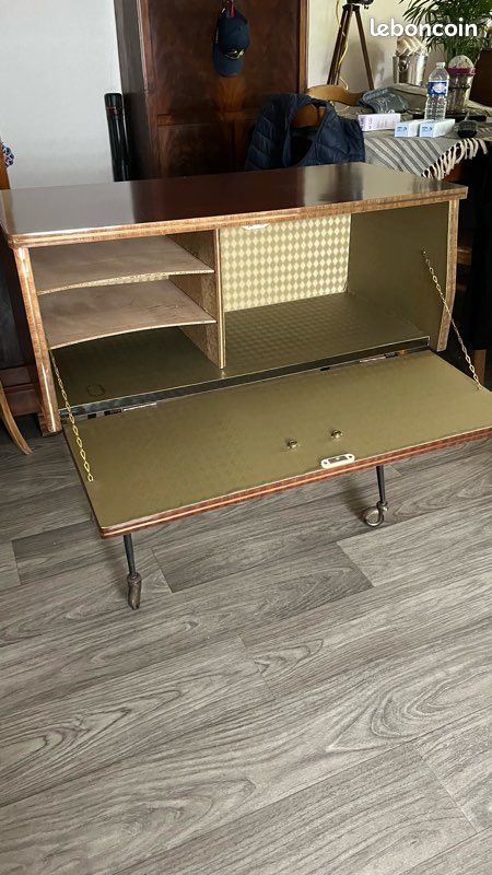 Meuble petit bar vintage (image 3)