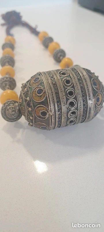 Collier Bérbere kabyle en argent (image 2)