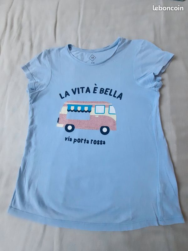 Tshirt Enfant LA COPIE - Bleu marine - Garçon - 11.90€ - Kiabi Tshirt Enfant LA COPIE - Bleu marine - Garçon - 11.90€ - Kiabi
