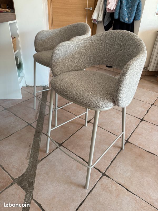 2 Tabourets Maina Kave Home (image 1)