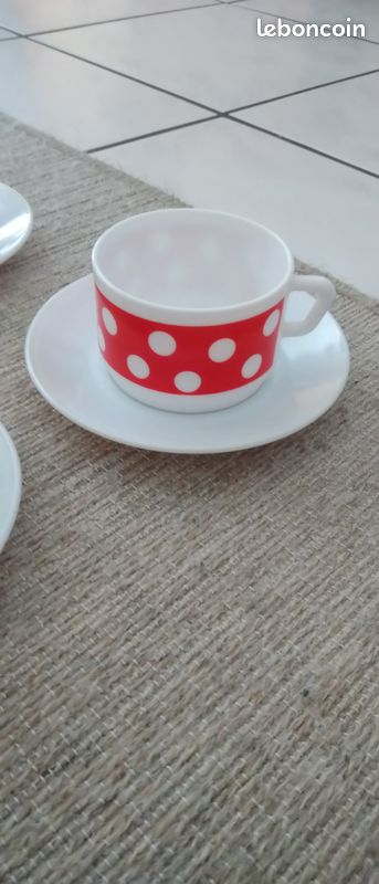 Grandes tasses en arcopal vintage (image 6)