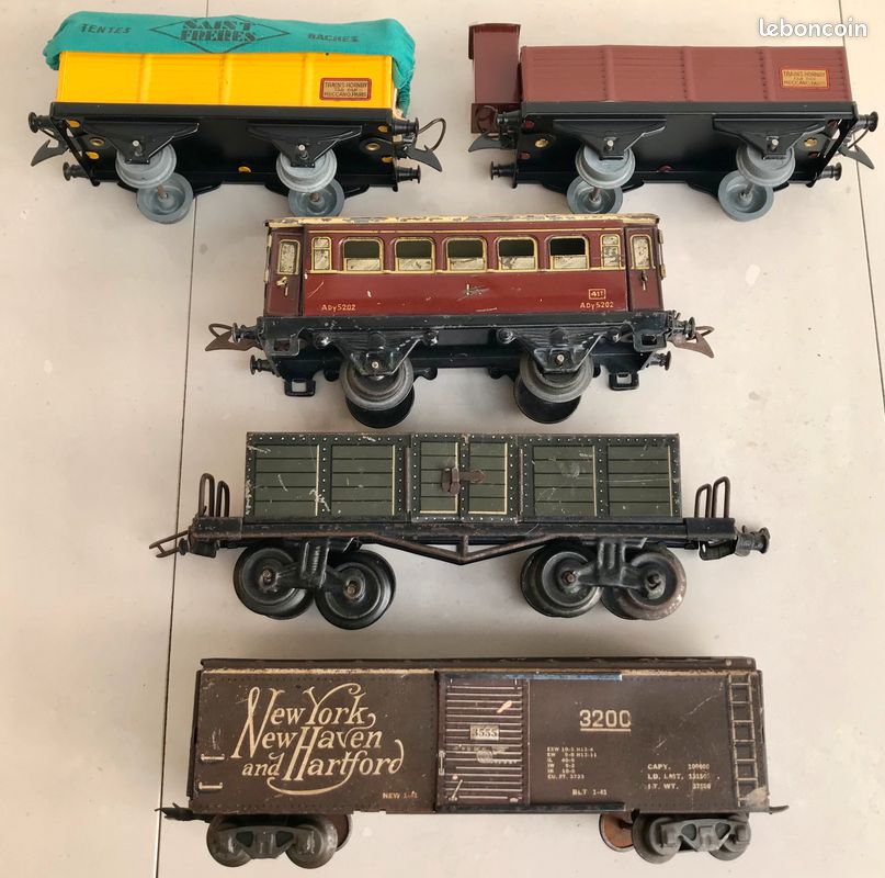 Wagon marchandises tombereau échelle O modélisme des années 1950/60 ? Non JEP HORNBY BLZ GMP FORNEREAU MARESCOT 7 - Modélisme
