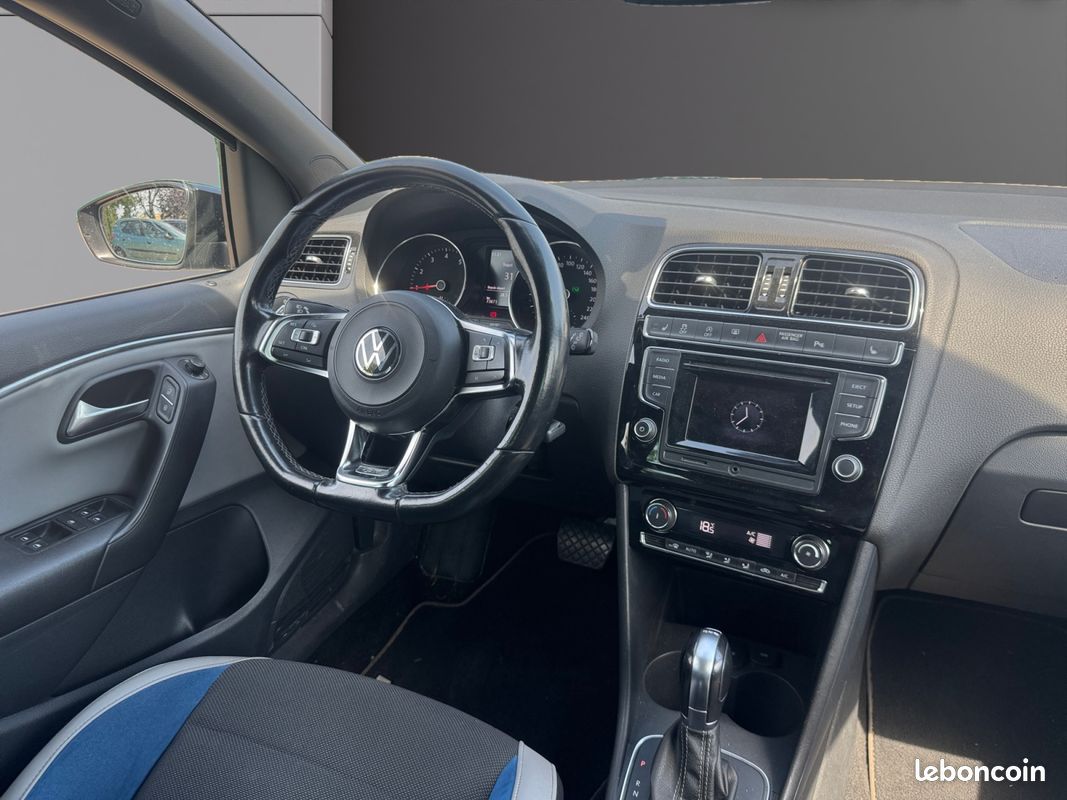 VOLKSWAGEN POLO V 1.4 TSI 150 BLUE GT DSG7 150Ch - Garantie 12 mois (image 12)
