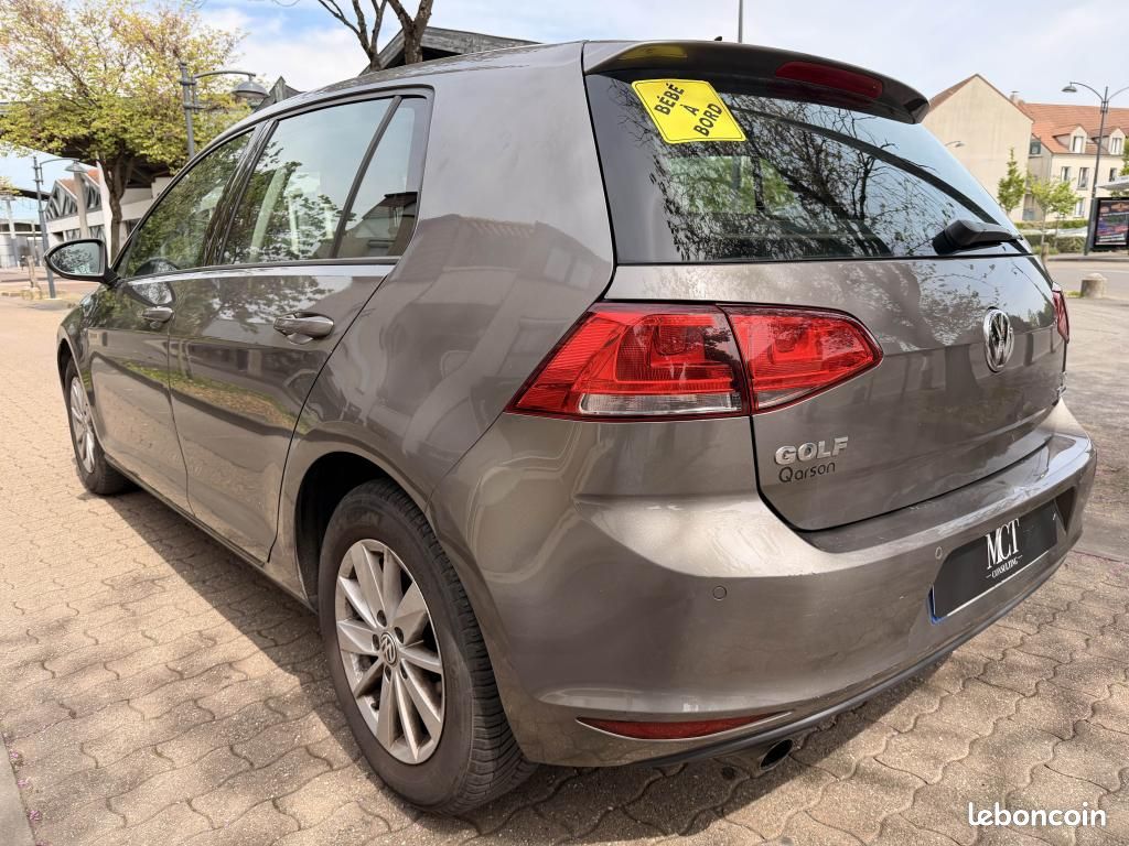 VOLKSWAGEN GOLF 1.6 16V TDI CR FAP BlueMotion - 105 - BV DSG 7 VII BERLINE Confortline PHASE 1 (image 3)