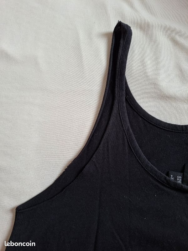 Robe Asos noire ample (image 2)