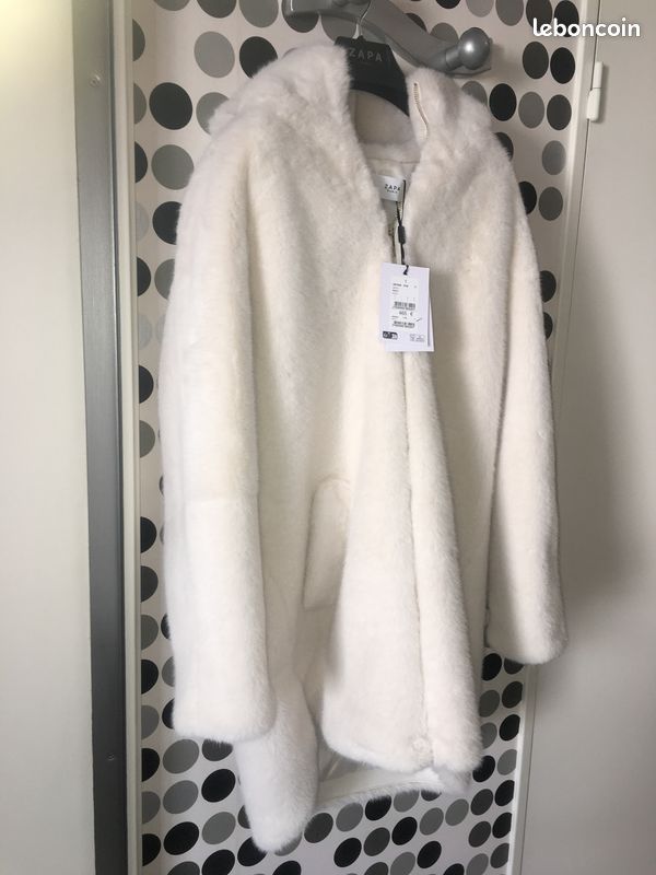 Manteau ZAPA Macey mi-long écru Vêtements