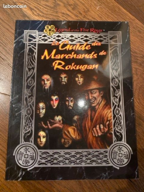 L5A / LEGENDE DES CINQ ANNEAUX : LE GUIDE DES MARCHANDS DE ROKUGAN - livre NEUF (image 1)