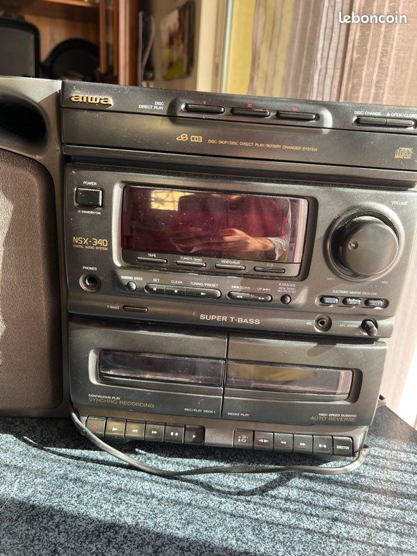 Chaîne stéréo cassette radio cd (image 1)