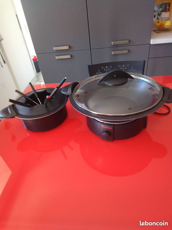 Wok avec appareil à fondue (image 1)
