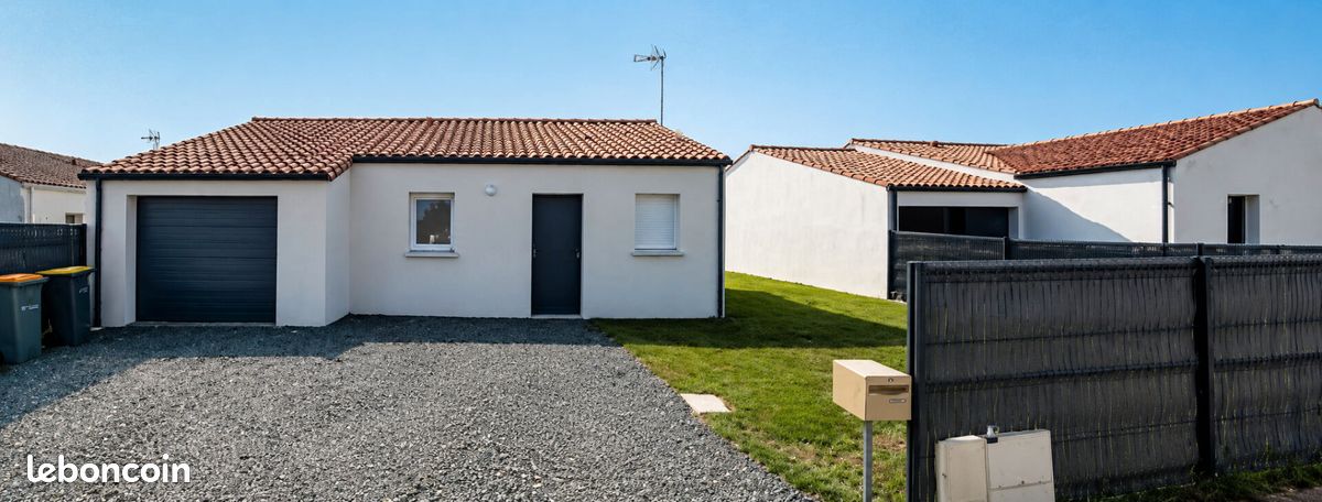 Maison 3 pièces 73 m² · à Challans · 73 m² · 829 €