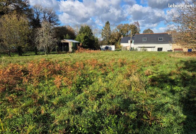 Terrain 866 m² Saint Vincent Sur Oust