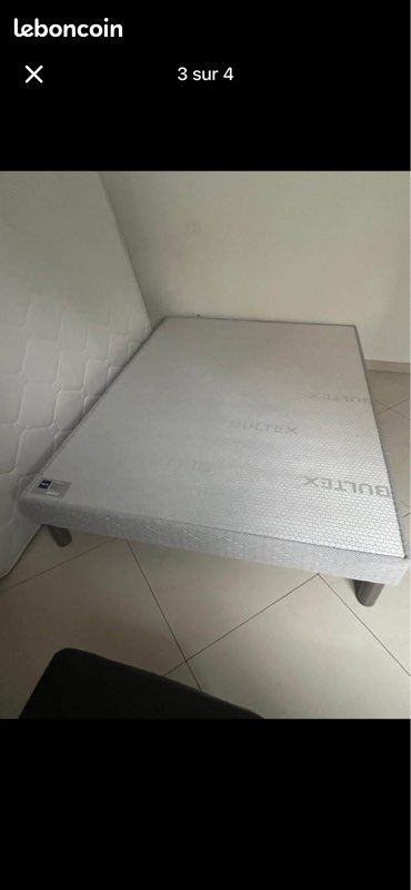 Sommier et matelas neuf 140/180 (image 4)
