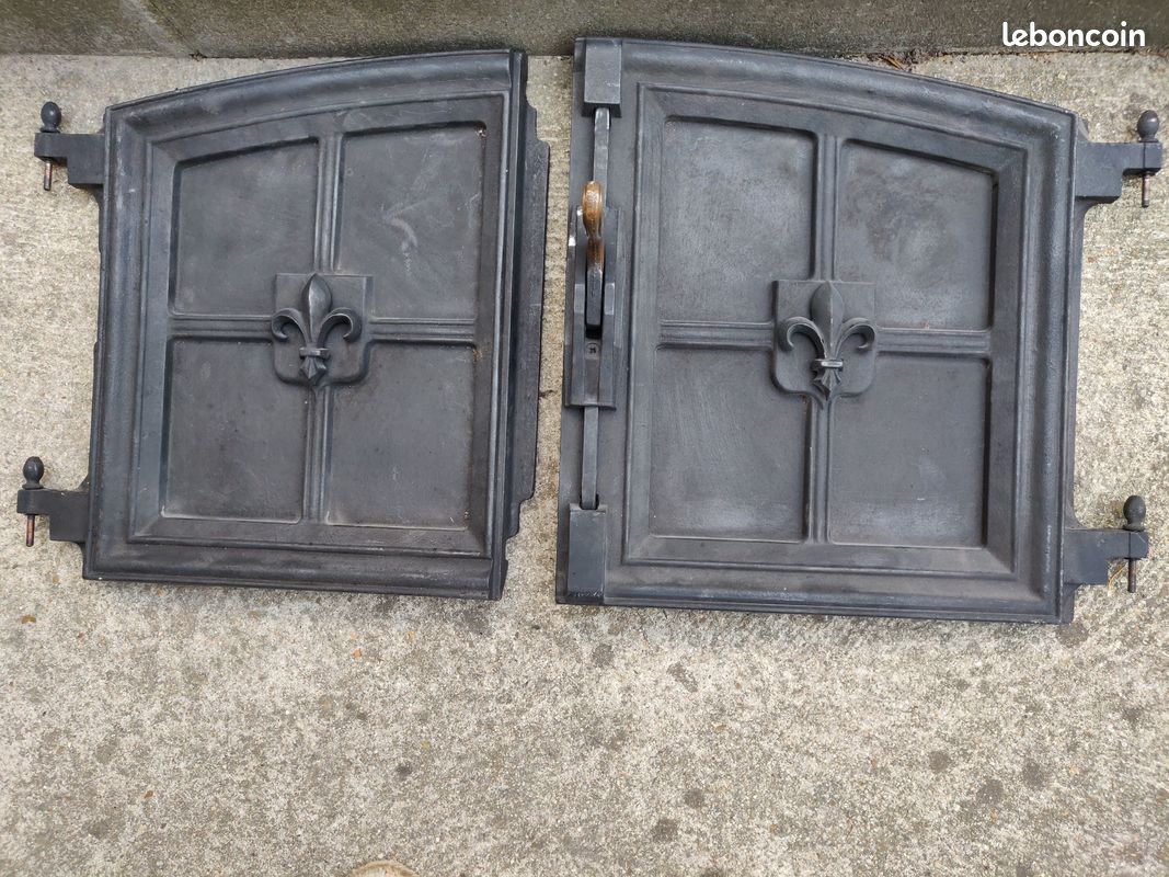 Portes insert cheminée DEVILLE CHARLEVILLE (image 1)