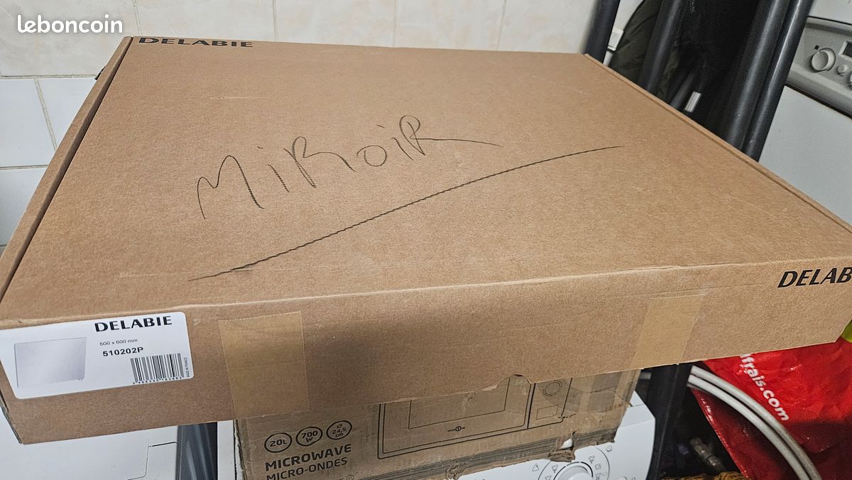 Miroir delabie inclinable avec poignée (image 2)