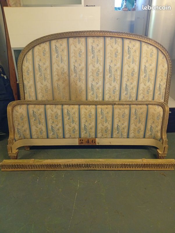 Lit ancien Louis XVI (image 1)