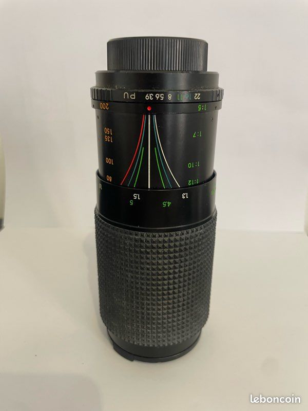 Objectif helios MC auto zoom 1:39 f=80-200mm 55