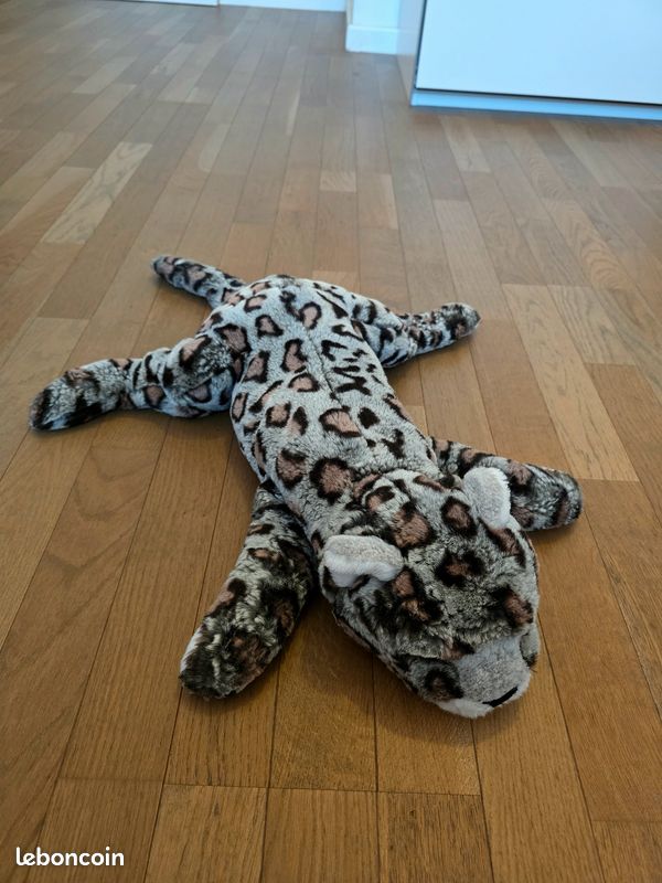 Peluche panthère grise (image 4)