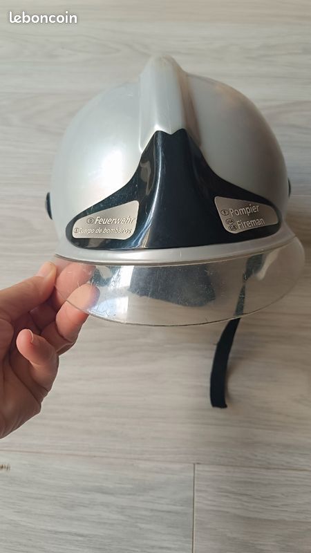Casque pompier enfant avec visière jouet (image 5)
