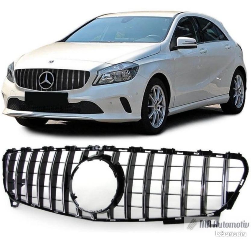 [PRO] Grille de Calandre Mercedes Classe A GT R Chrome Panamericana (image 1)