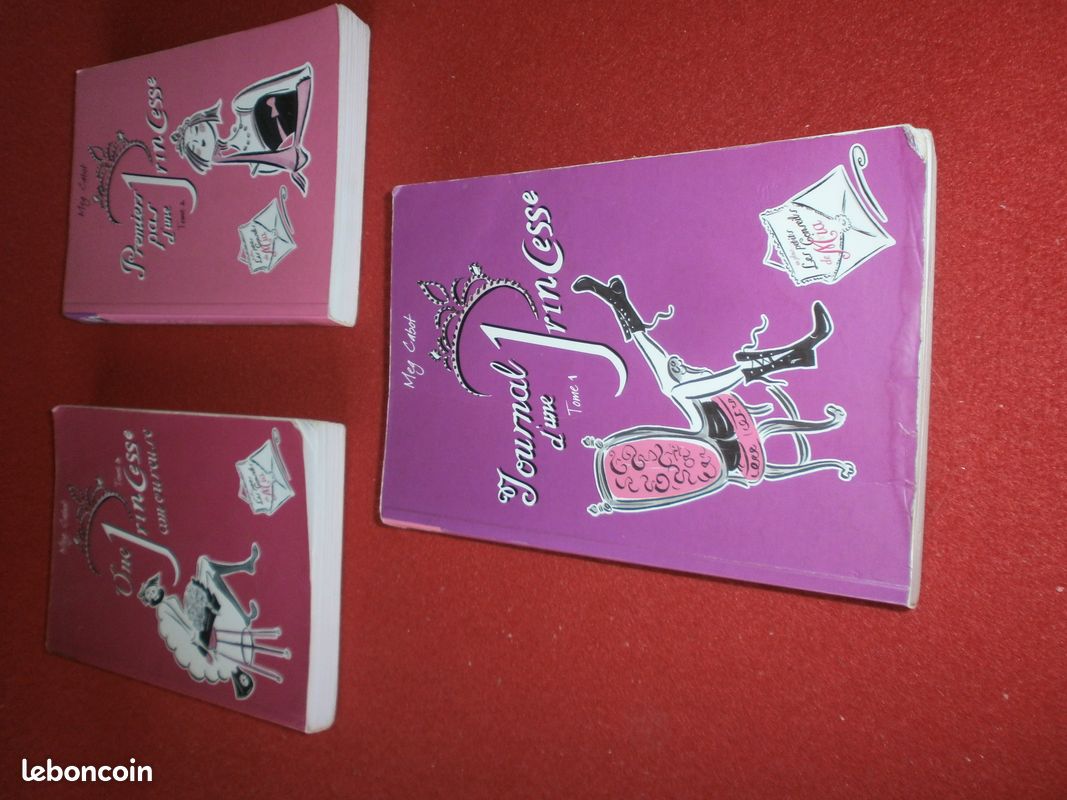 Tomes 1, 2 et 3 du journal d'une princesse de Meg Cabot (image 1)