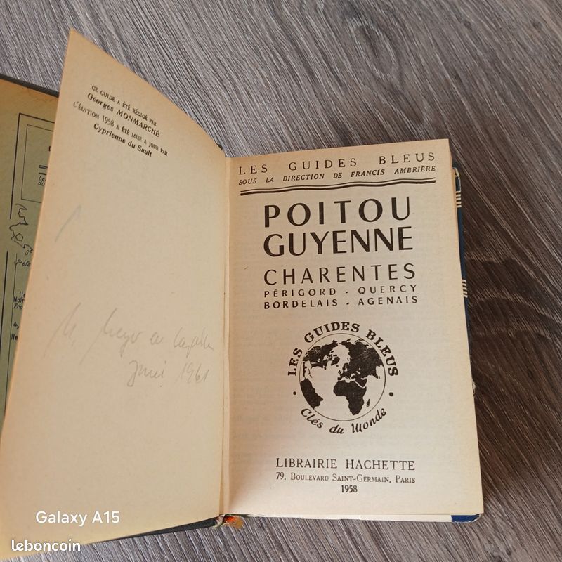 Guides bleus poitou guyenne (image 4)