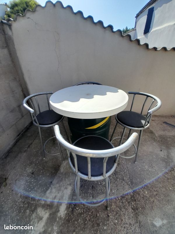 Bar debout+tabourets (image 4)