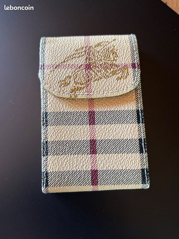 burberry cigarette case étui à cigarettes burberry « Nova Check »