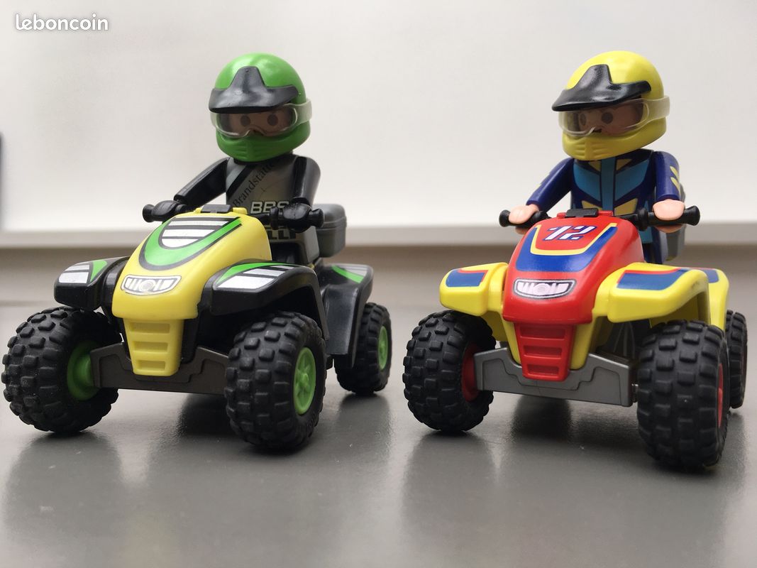 Playmobil 2 pilotes de quad (image 1)