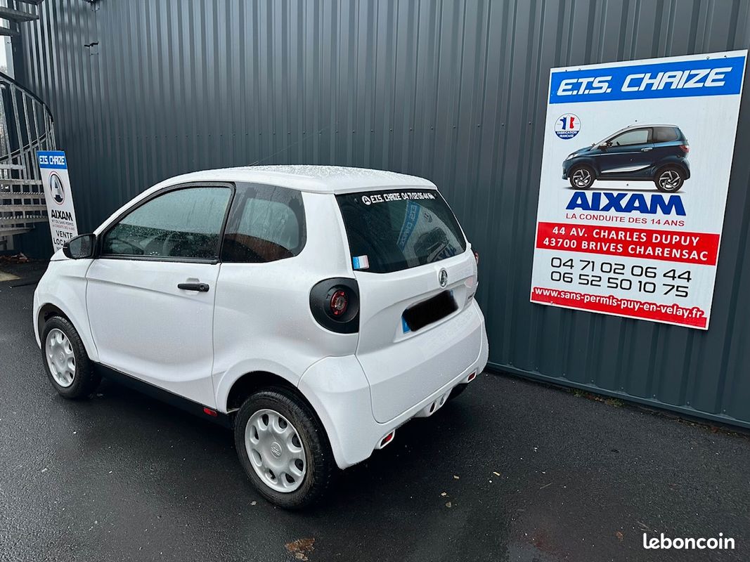 Voitures sans permis Aixam MINAUTO CHEZ ETS CHAIZE DES 14 ANS LIVRAISON A DOMICILE DANS TOUTE LA FRANCE (image 2)