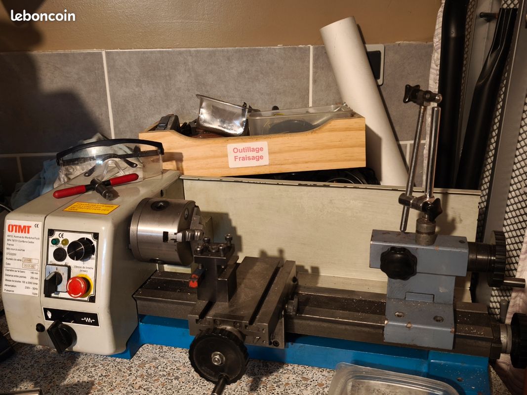 Fraiseuse Micro Mill et Mini-Tour à courroie OTMT (image 5)