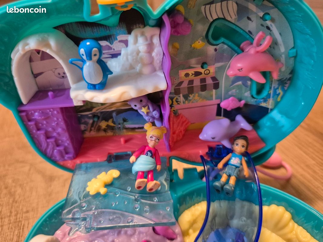 Polly Pocket - Coffret Loutre Aquatique - Poupée Mini-univers à Prix