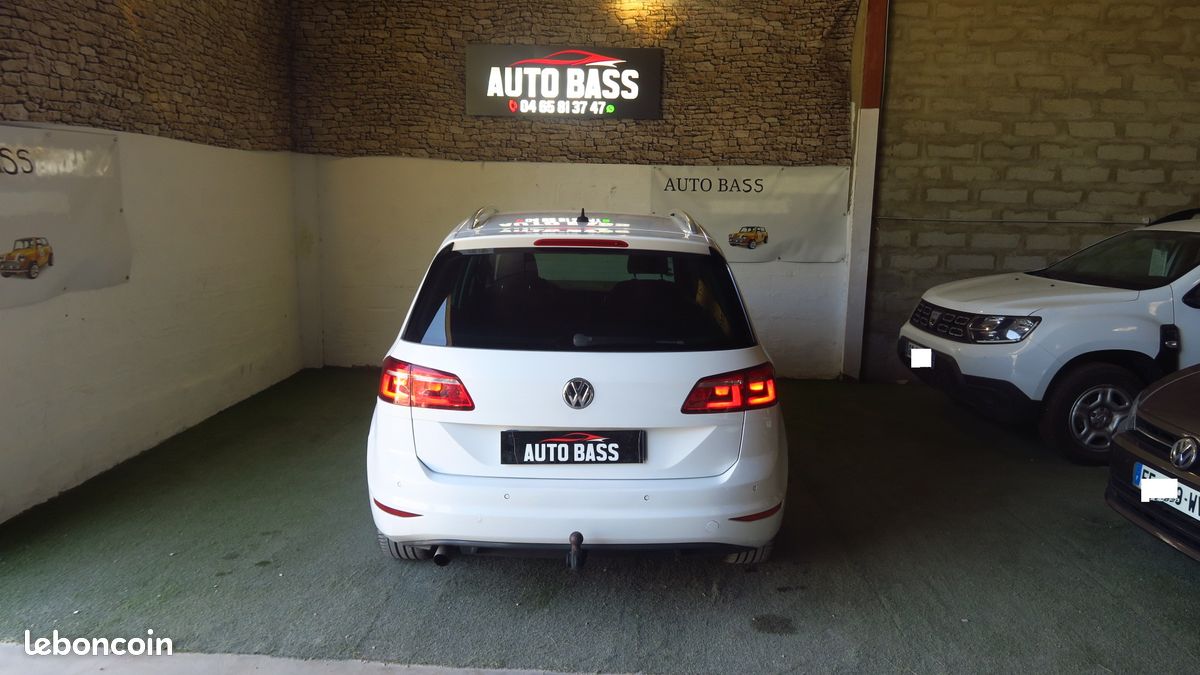 VOLKSWAGEN Golf VII Sportsvan 1.6 TDI 16V BMT DSG7 110 cv 12 Mois De Garantie (image 4)