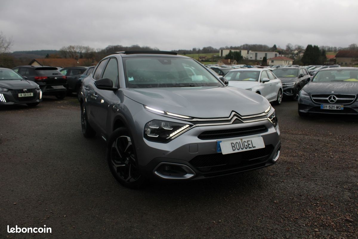 Citroen C4 X SHINE PACK 130 CV EAT8 BOITE AUTO CAMÉRA GRAND GPS USB FULL LEDS TOIT PANO ESP (image 1)