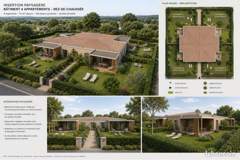 Maison 3 pièces 70 m² · à Lussas · 70 m² · 230 000 €