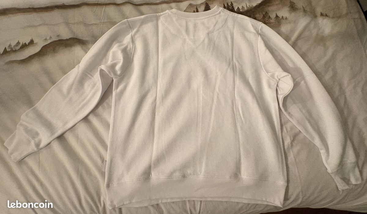 Sweat / Pull blanc Nutella taille L (image 2)