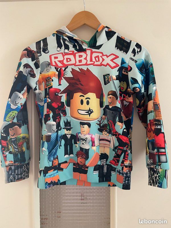Sweat à capuche noir 3.0 - Roblox
