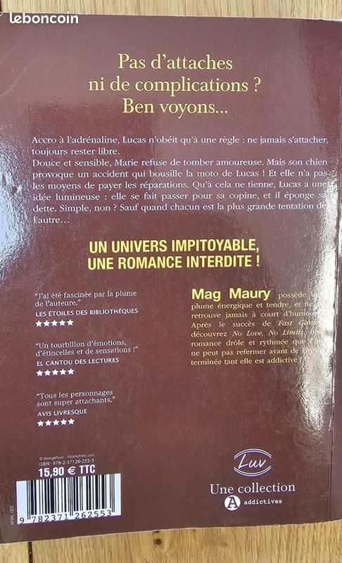 Livre No Love, No Limits de Mag Maury - Mimi (image 3)